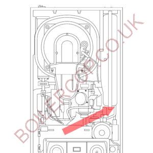 S62715 - REMEHA BROAG - Avanta Boilers - Avanta Plus Combi 28C - Expansion Vessel Washer
